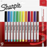 Sharpie Ultra Fine Permanent Markers Pack of 12 37175