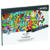 Lyra Hi Quality Art Pen Tin Box Of 20