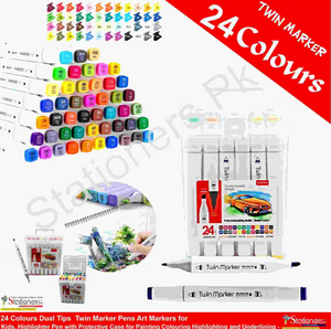 Alberto Twin Marker Chisel 7mm, Round 1 mm