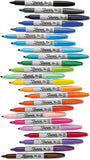 Sharpie Electro Pop Fine Permanent Marker Pack of 24 (1927350)