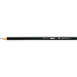 Faber Castell Black Matt Graphite Pencil HB 1111 Pack of 12