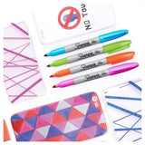 Sharpie Cosmic Color Fine Point Permanent Markers Pack of 12 (2010958)