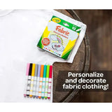 Crayola Fine Line Fabric Markers Set Of 10 588626