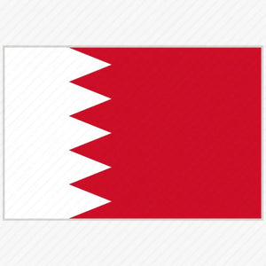 Bahrain Flag15x22cm