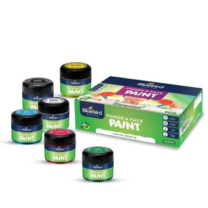 BluebirdFingerandFacePaints25ml_Setof6Primary
