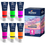 BluebirdSignatureAcrylicColours_75ml_Setof6NEON