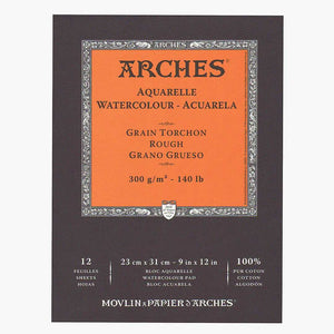 CansonArchesWatercolorPads12Sheets300g