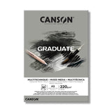 CansonGraduateMixedMediaPadGrey220gsm.-2