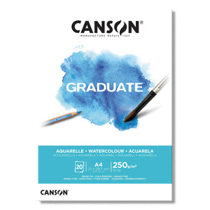 CansonGraduateWatercolorPad250gsm