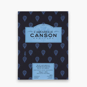 CansonHeritageWatercolorPadHotPressedRough300gsm