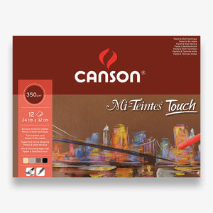 CansonMiTeintesTouchPastelDrawingPad24cmx32cm350gsm
