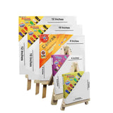 Canvas Board with Wooden Stand