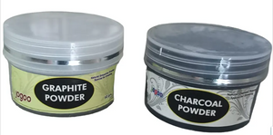CharcoalGraphitePowder50gForPainting