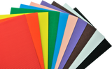 Corrugated Craft Paper Mixed Color Sheets A4 Size Pack of 10