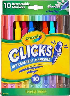 CrayolaClicksRetractableWashableMarkerPackof10588370