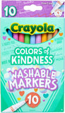 Crayola Colors of Kindness Washable Markers Pack of 10 587807