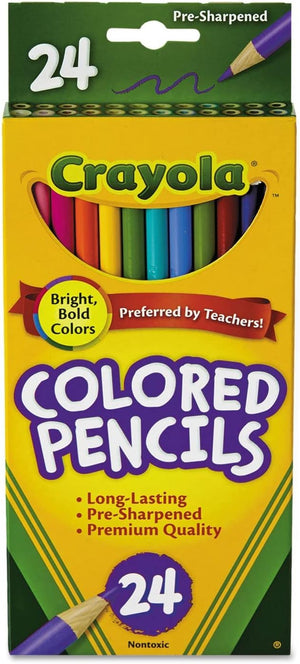 CrayolaLongBarrelColoredPencilsPackof24684024