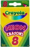 CrayolaNeonCrayonsNontoxicPackof8534183