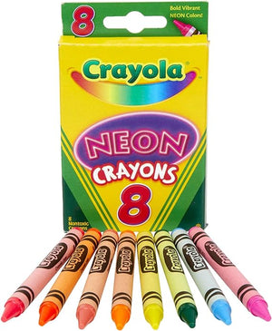 CrayolaNeonCrayonsNontoxicPackof853418
