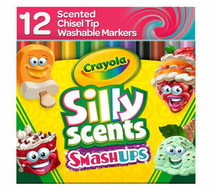 CrayolaSillyScentsSmashUPSWashableMarkersPackof12588279
