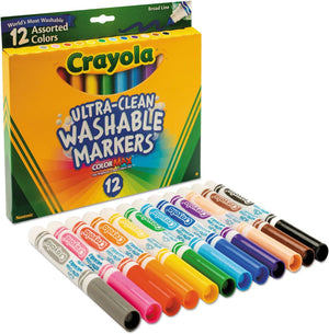 CrayolaUltra-CleanBroadLineWashableMarkersPackof12587812