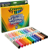 CrayolaUltra-CleanBroadLineWashableMarkersPackof12587812