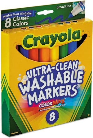 CrayolaUltra-CleanWashableMarkerBroadLinePackof8587808-2