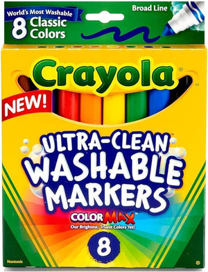 CrayolaUltra-CleanWashableMarkerBroadLinePackof8587808