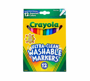 CrayolaUltra-CleanWashableMarkersFinePoint