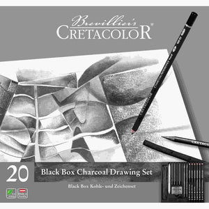 CretacolorBlackBoxCharcoalDrawingSetOf20-2