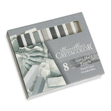 Cretacolor Hard Pastels In Grey Tones Set Of 8 Pcs.