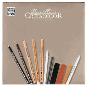 CretacolorPassionWoodenBoxSketchingandDrawingSetOf25-2