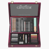 CretacolorWoodenSelectionProfessionalDrawingSetof52