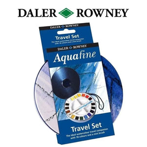 DalerRowneyAquafineWatercolorTravelTinSetof18