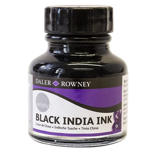 DalerRowneyBlackIndianInk29.5MlBottle