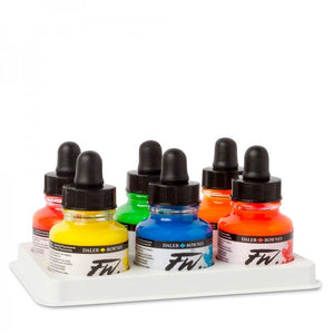 DalerRowneyFWAcrylicInkNeonColorsSetOf629.5ml-2
