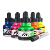 DalerRowneyFWAcrylicInkNeonColorsSetOf629.5ml
