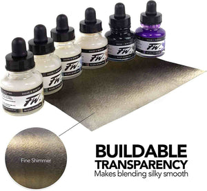 DalerRowneyFWAcrylicInkShimmeringColorsSetof629.5ml-2