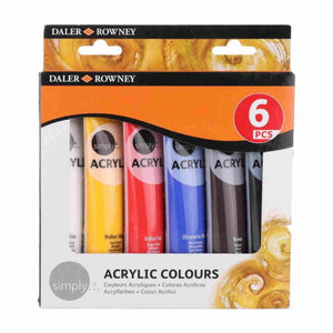 DalerRowneySimplyAcrylicPaints75mlPackof6