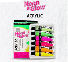 DalerRowneySimplyNeonAndGlowAcrylicPaintSetof6Pcs_12ml
