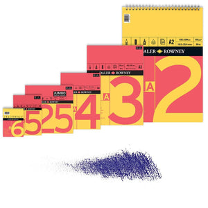 DalerRowneySmoothCartridgePaperSpiralPads_150Gsm25Sheets