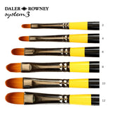 DalerRowneySystem3LongHandleFilbertBrush1pc