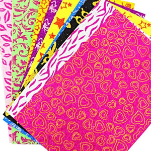 DesignFoamingGlitterSheetsA4SizePackof10
