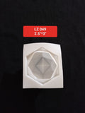 Diamond Face Cube DIY Candle Silicone Mold 2.5