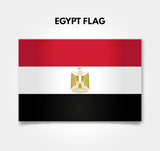 Egyptian Flag 15x22cm