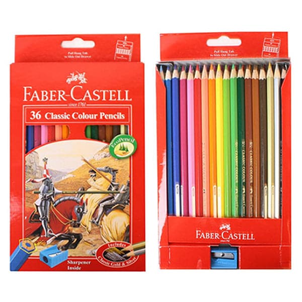 Faber Castell Classic Color Pencils (This item is in stock. If you’d like to order, please contact us on WhatsApp. Orders are placed there, and payment must be made in advance)