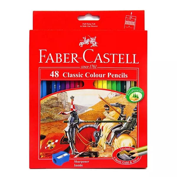 Faber Castell Classic Color Pencils (This item is in stock. If you’d like to order, please contact us on WhatsApp. Orders are placed there, and payment must be made in advance)