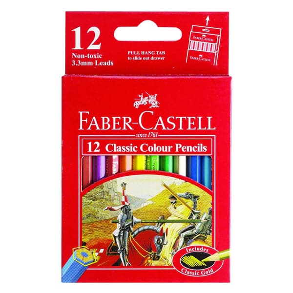 Faber Castell Classic Color Pencils (This item is in stock. If you’d like to order, please contact us on WhatsApp. Orders are placed there, and payment must be made in advance)