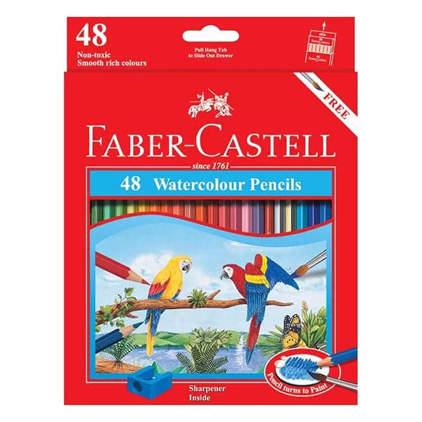 Faber Castell WaterColor Pencils (This item is in stock. If you’d like to order, please contact us on WhatsApp. Orders are placed there, and payment must be made in advance)