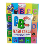 Flash Cards Large Abc - Assorted - Naiton